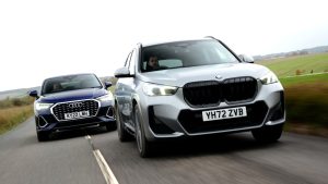 Lire la suite à propos de l’article BMW X1 vs Audi Q3 : photos du bilan du twin test 2022